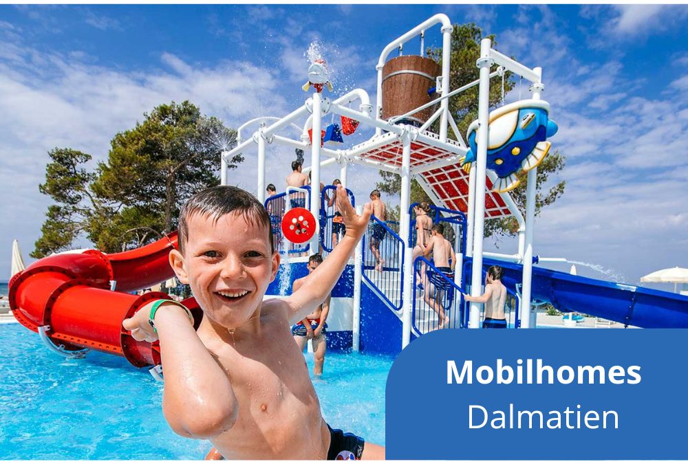 Pinsetilbud - køb en ferie i mobilhome ved Kroatiens kyst.
