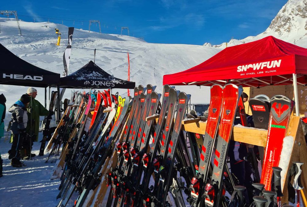 Tag på en skiferie i de snesikre alpetoppe i Sölden med Snowfun