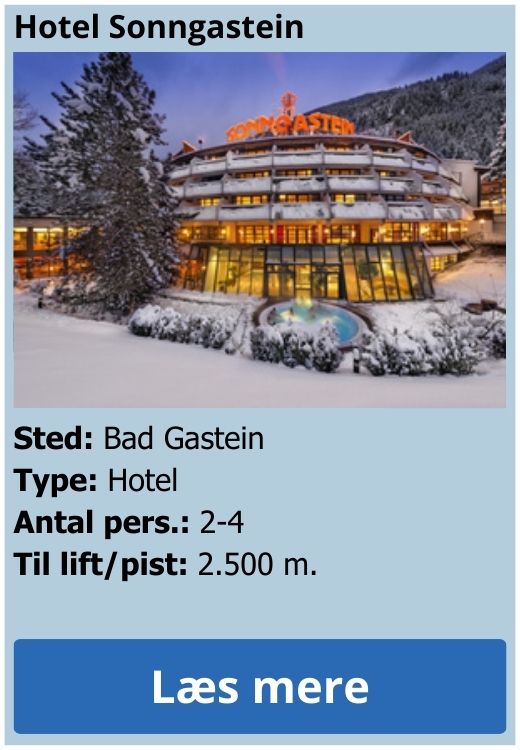 En skiferie med det hele på Hotel Sonngastein i Østrig i uge 7