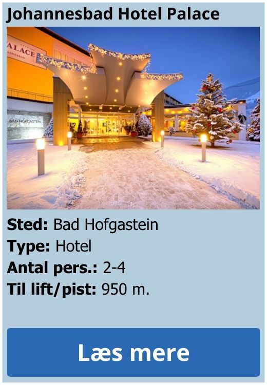 Johannesbad Hotel Palace i Østrig er perfekt til en skiferie i uge 7